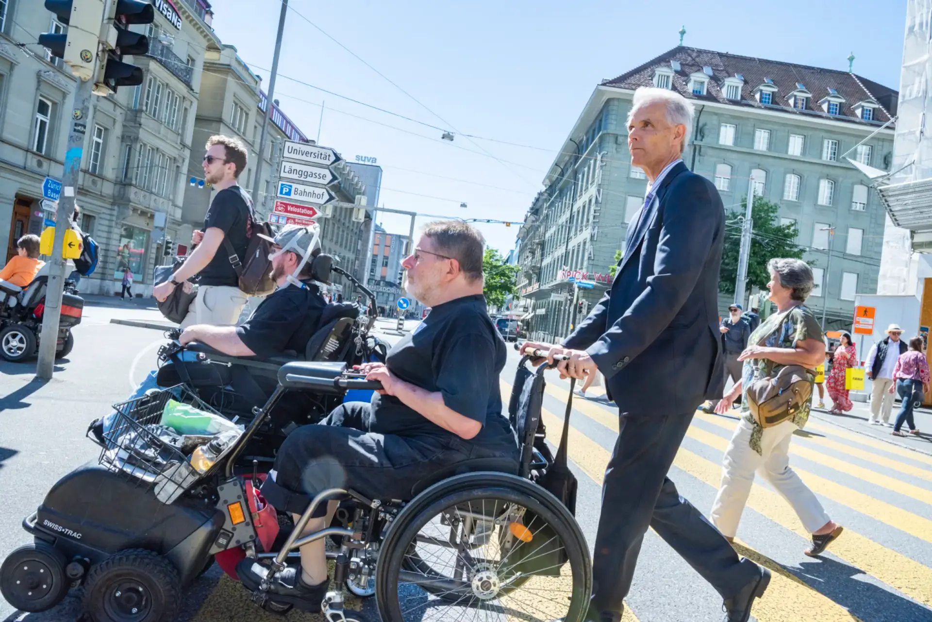 Auf dem Weg in den Kocherpark © Agile/Mark Henley