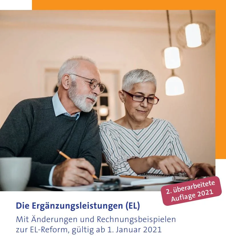 Titelseite Procap Broschüre Ergänzungsleistungen 2021