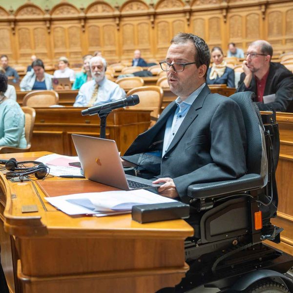 Session des personnes handicapées 2023 Sebastian Kessler © Pro Infirmis