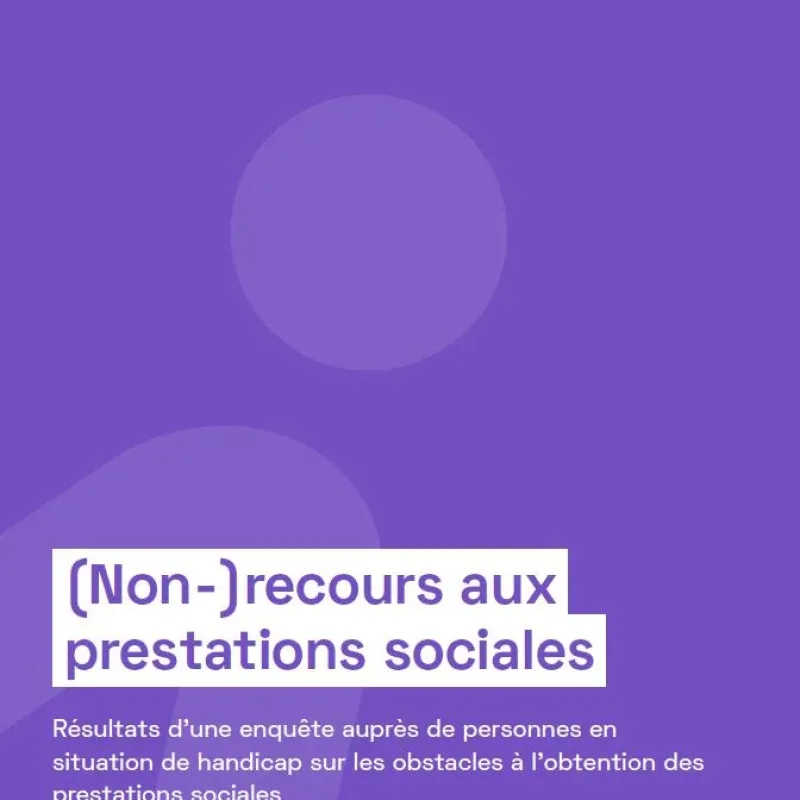 Page titre rapport (Non-)recours aux prestations sociales @Agile janvier 24